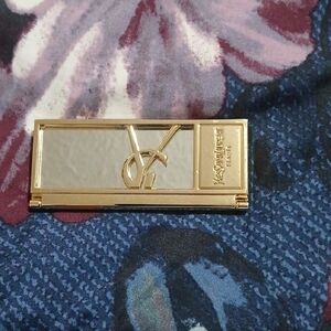 Yves Saint Laurent Gold and Silver Compact